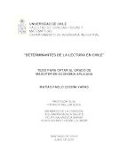 Biblioteca Universitaria de Chile